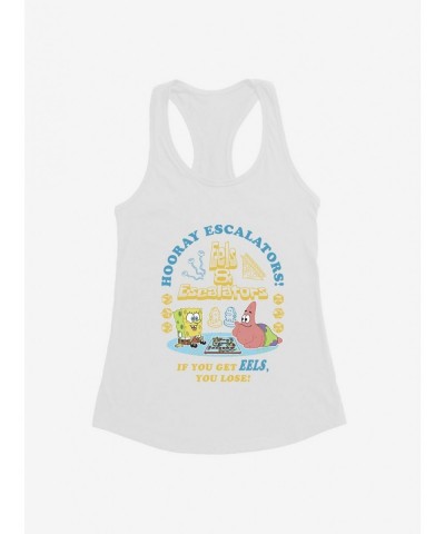 Cheap Sale SpongeBob SquarePants Hooray Escalators Girls Tank $6.97 Tanks