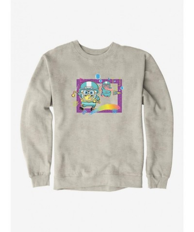 Discount Sale SpongeBob SquarePants Football Team Charge Sweatshirt $14.76 Sweatshirts