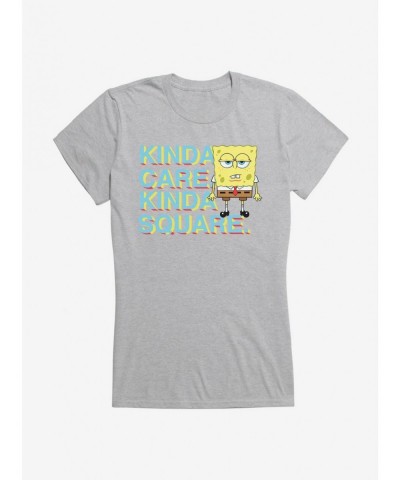 Pre-sale SpongeBob SquarePants Kinda Square Girls T-Shirt $6.97 T-Shirts