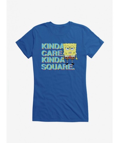 Pre-sale SpongeBob SquarePants Kinda Square Girls T-Shirt $6.97 T-Shirts