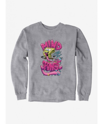 Flash Deal SpongeBob SquarePants Mind Like A Sponge Sweatshirt $8.86 Sweatshirts