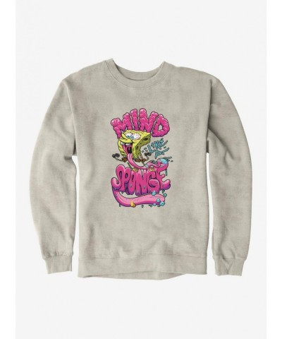 Flash Deal SpongeBob SquarePants Mind Like A Sponge Sweatshirt $8.86 Sweatshirts