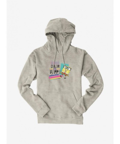 Pre-sale SpongeBob SquarePants Color Me Happy Hoodie $16.52 Hoodies