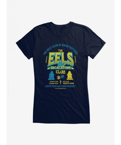 Absolute Discount SpongeBob SquarePants The Eels & Escalators Club Girls T-Shirt $6.18 T-Shirts