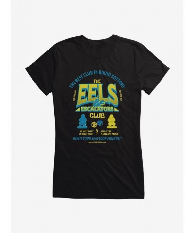 Absolute Discount SpongeBob SquarePants The Eels & Escalators Club Girls T-Shirt $6.18 T-Shirts