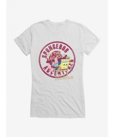 Unique SpongeBob SquarePants Looking For A Seabear Girls T-Shirt $8.17 T-Shirts