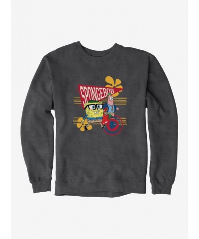 Huge Discount SpongeBob SquarePants Academic Stroll Sweatshirt $12.40 Sweatshirts