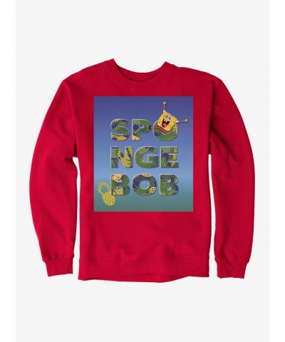 Low Price SpongeBob SquarePants Neon Pineapples Sweatshirt $13.58 Sweatshirts