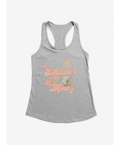 Huge Discount SpongeBob SquarePants Sunshine Is On My Mind Girls Tank $6.18 Tanks