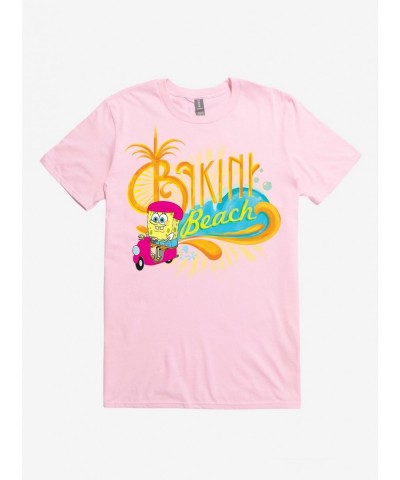 Discount Sale SpongeBob SquarePants Bikini Beach Ride T-Shirt $6.50 T-Shirts