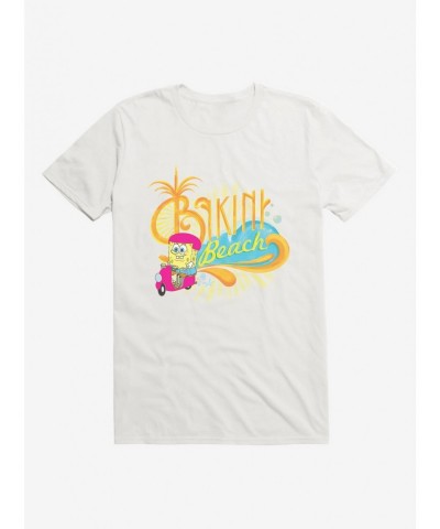 Discount Sale SpongeBob SquarePants Bikini Beach Ride T-Shirt $6.50 T-Shirts