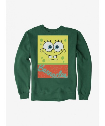 Low Price SpongeBob SquarePants Barnacles Square Sweatshirt $14.17 Sweatshirts