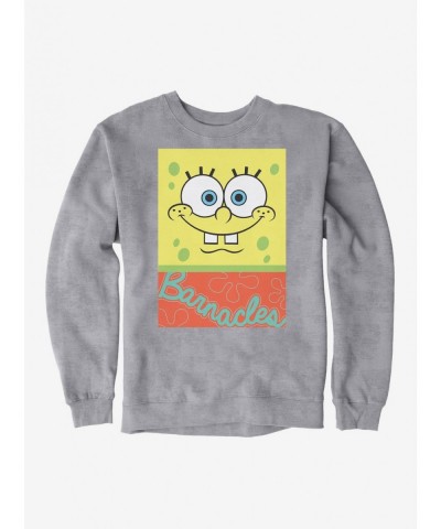 Low Price SpongeBob SquarePants Barnacles Square Sweatshirt $14.17 Sweatshirts