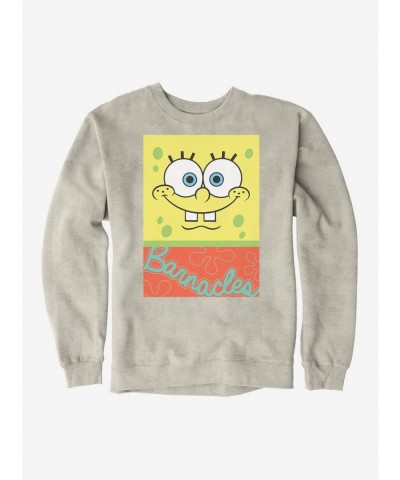 Low Price SpongeBob SquarePants Barnacles Square Sweatshirt $14.17 Sweatshirts