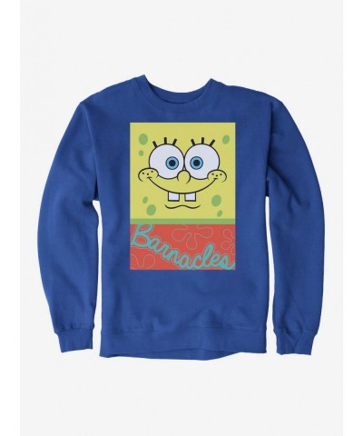 Low Price SpongeBob SquarePants Barnacles Square Sweatshirt $14.17 Sweatshirts