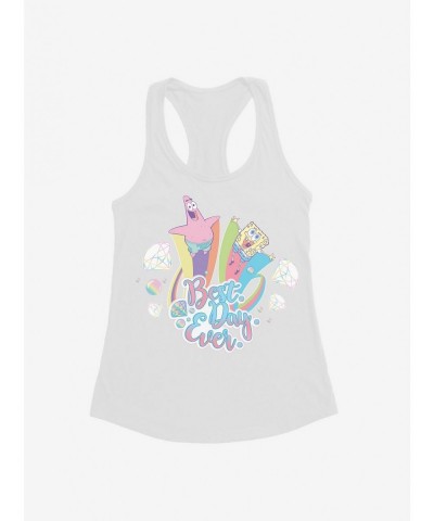 Best Deal SpongeBob SquarePants Best Day Ever Diamonds Girls Tank $6.37 Tanks