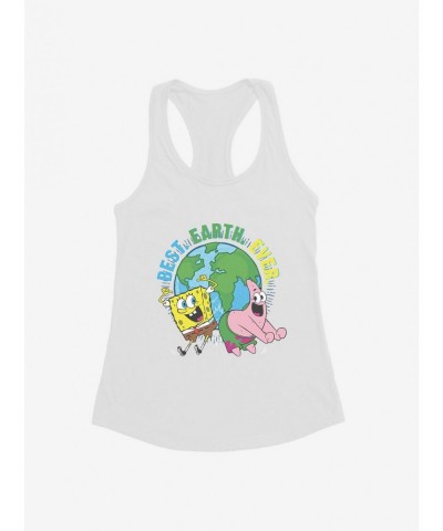 Discount Sale SpongeBob SquarePants Best Earth Duo Ever Girls Tank $9.16 Tanks