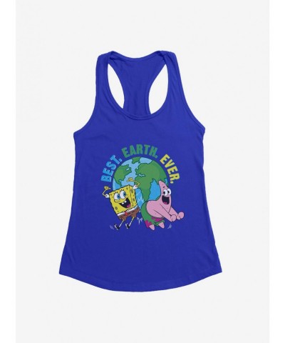 Discount Sale SpongeBob SquarePants Best Earth Duo Ever Girls Tank $9.16 Tanks