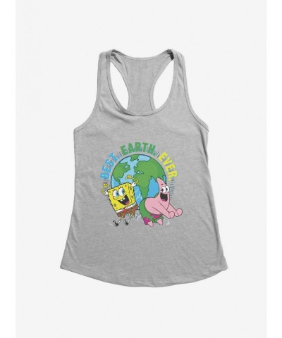 Discount Sale SpongeBob SquarePants Best Earth Duo Ever Girls Tank $9.16 Tanks