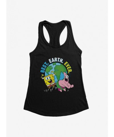 Discount Sale SpongeBob SquarePants Best Earth Duo Ever Girls Tank $9.16 Tanks