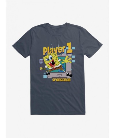 Premium SpongeBob SquarePants Player 1 SpongeBob T-Shirt $6.50 T-Shirts