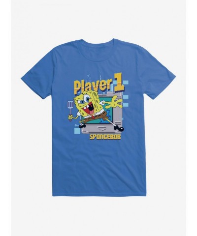 Premium SpongeBob SquarePants Player 1 SpongeBob T-Shirt $6.50 T-Shirts