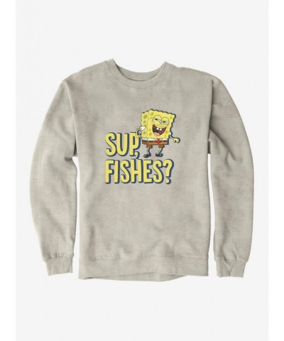 Best Deal SpongeBob SquarePants Sup Fishes Sweatshirt $9.45 Sweatshirts