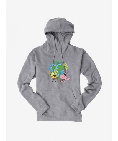 Seasonal Sale SpongeBob SquarePants Best Earth Duo Ever Hoodie $11.14 Hoodies