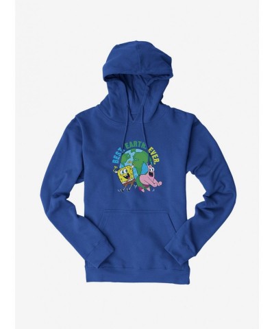 Seasonal Sale SpongeBob SquarePants Best Earth Duo Ever Hoodie $11.14 Hoodies