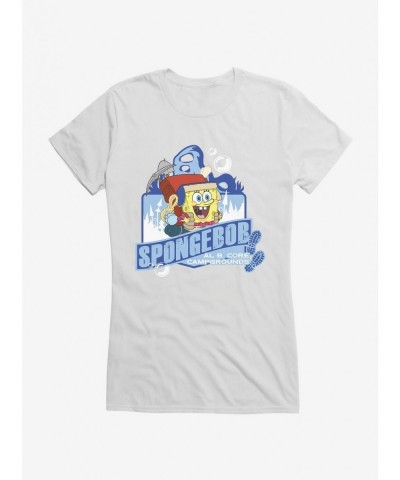 Cheap Sale SpongeBob SquarePants Al. B. Core Campgrounds Girls T-Shirt $8.76 T-Shirts