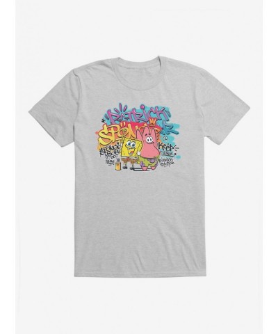 Crazy Deals SpongeBob SquarePants Hip Hop Duo T-Shirt $9.37 T-Shirts