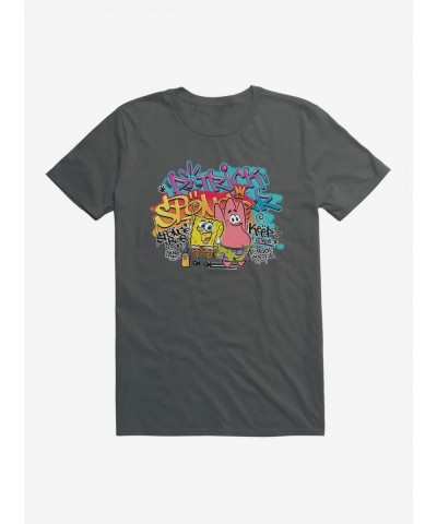 Crazy Deals SpongeBob SquarePants Hip Hop Duo T-Shirt $9.37 T-Shirts