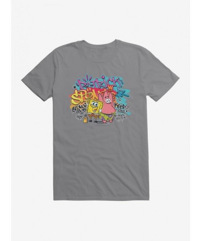 Crazy Deals SpongeBob SquarePants Hip Hop Duo T-Shirt $9.37 T-Shirts