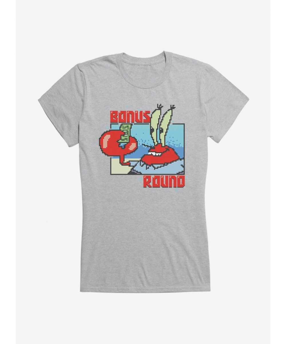 Exclusive Price SpongeBob SquarePants Bonus Round Mister Krabs Girls T-Shirt $8.76 T-Shirts