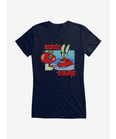 Exclusive Price SpongeBob SquarePants Bonus Round Mister Krabs Girls T-Shirt $8.76 T-Shirts