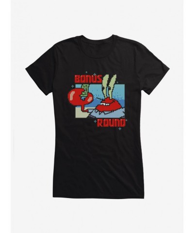 Exclusive Price SpongeBob SquarePants Bonus Round Mister Krabs Girls T-Shirt $8.76 T-Shirts