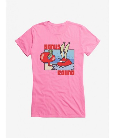 Exclusive Price SpongeBob SquarePants Bonus Round Mister Krabs Girls T-Shirt $8.76 T-Shirts