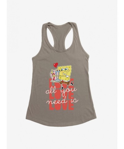 Best Deal SpongeBob SquarePants All You Need Is Love Girls Tank $8.17 Tanks