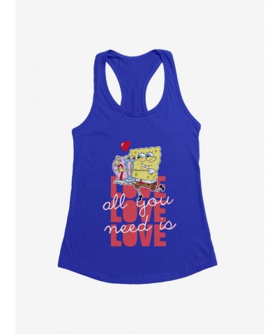 Best Deal SpongeBob SquarePants All You Need Is Love Girls Tank $8.17 Tanks