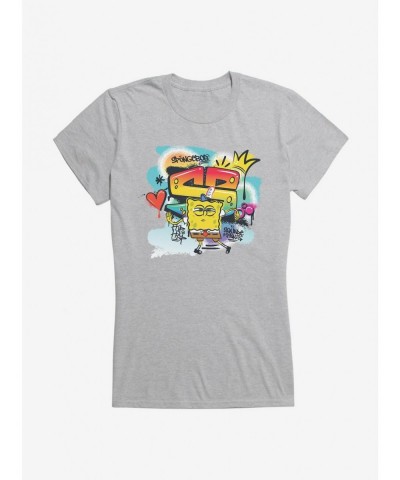 Absolute Discount SpongeBob SquarePants Hip Hop King Girls T-Shirt $9.76 T-Shirts