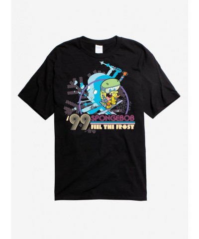 Low Price SpongeBob Feel the Frost T-Shirt $6.84 T-Shirts