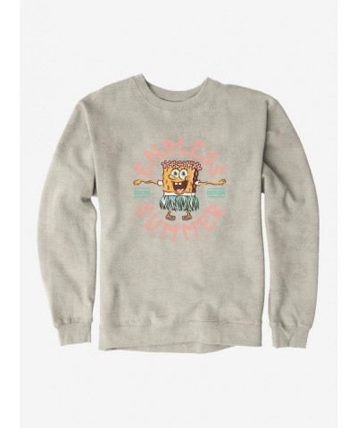 Festival Price SpongeBob SquarePants Hula Endless Summer Sweatshirt $14.76 Sweatshirts