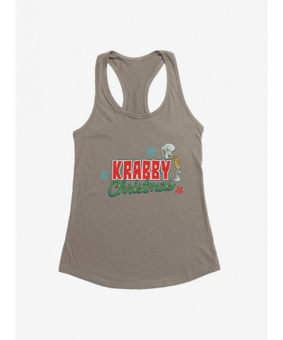 Wholesale SpongeBob SquarePants Krabby Christmas Lights Girls Tank $6.97 Tanks