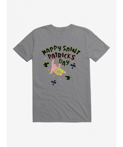 High Quality SpongeBob SquarePants Happy Saint Patrick's Day Bubbles T-Shirt $8.60 T-Shirts