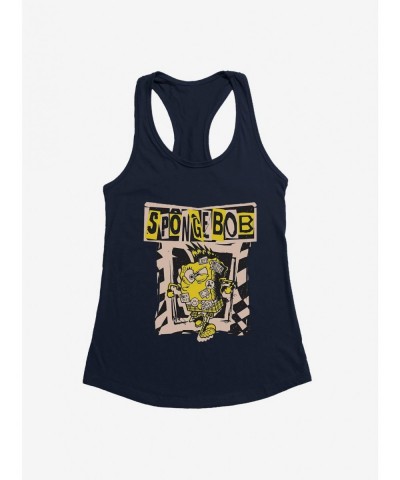 Fashion SpongeBob SquarePants Punk Attitude Girls Tank $6.37 Tanks