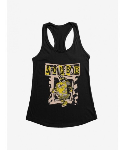 Fashion SpongeBob SquarePants Punk Attitude Girls Tank $6.37 Tanks