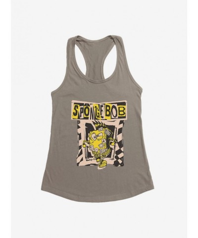 Fashion SpongeBob SquarePants Punk Attitude Girls Tank $6.37 Tanks