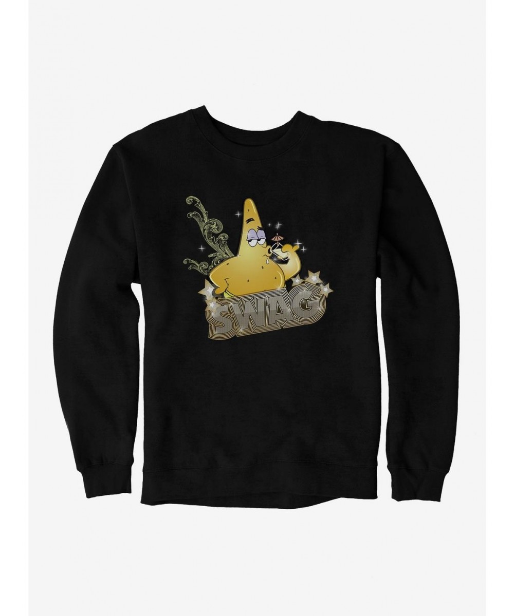 Bestselling SpongeBob SquarePants Patrick Gold Swag Sweatshirt $12.10 Sweatshirts