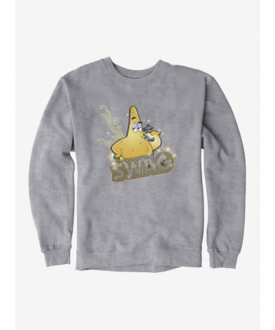 Bestselling SpongeBob SquarePants Patrick Gold Swag Sweatshirt $12.10 Sweatshirts