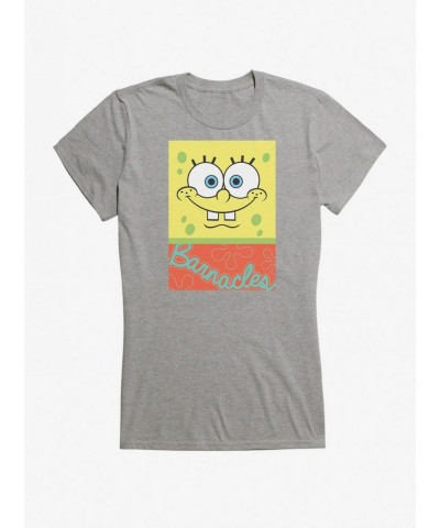 New Arrival Spongebob Squarepants Barnacles Square Girls T-Shirt $5.98 T-Shirts